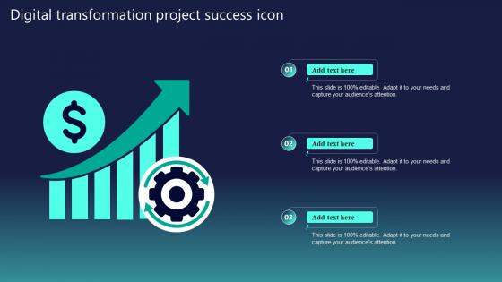Digital Transformation Project Success Icon