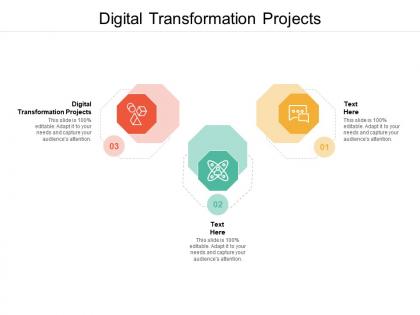 Digital transformation projects ppt powerpoint presentation infographic template graphics pictures cpb