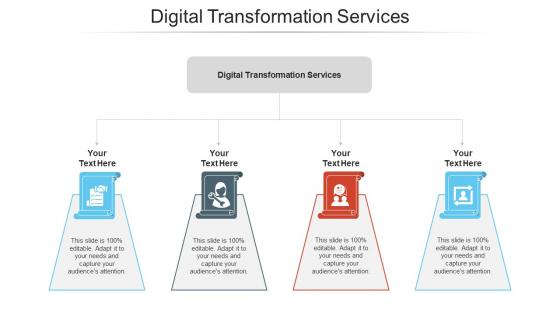 Digital transformation services ppt powerpoint presentation portfolio visual aids cpb