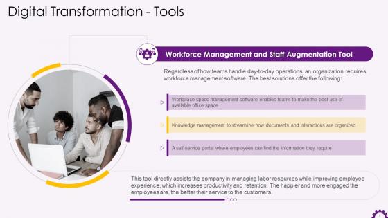 Digital Transformation Tool Workforce Management And Staff Augmentation Training Ppt