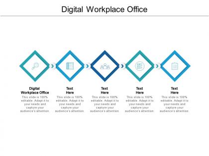Digital workplace office ppt powerpoint presentation gallery graphics download cpb