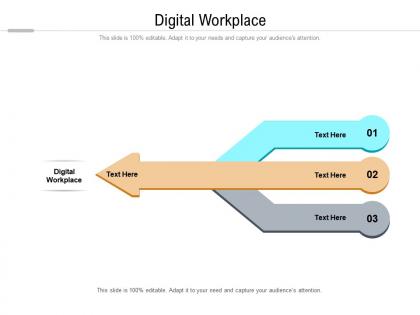 Digital workplace ppt powerpoint presentation icon template cpb