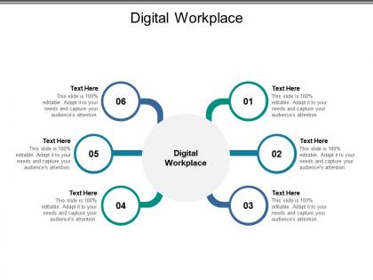 Digital workplace ppt powerpoint presentation model deck cpb