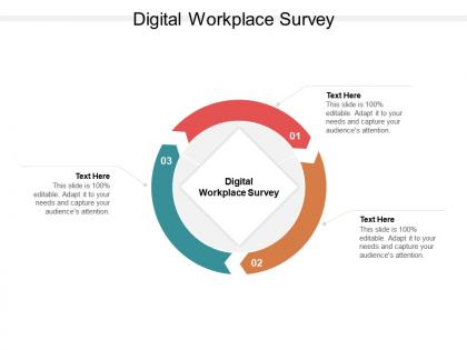 Digital workplace survey ppt powerpoint presentation layouts example introduction cpb
