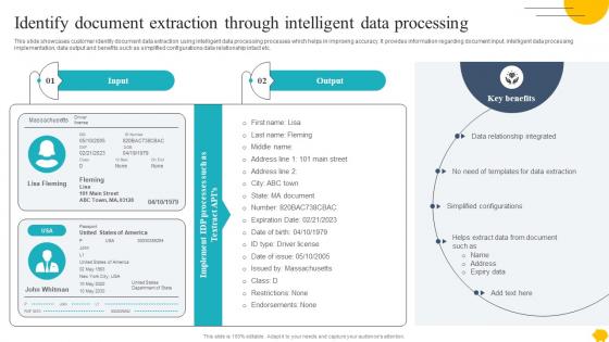 Digitalising Customer Onboarding Identify Document Extraction Through Intelligent Data Processing