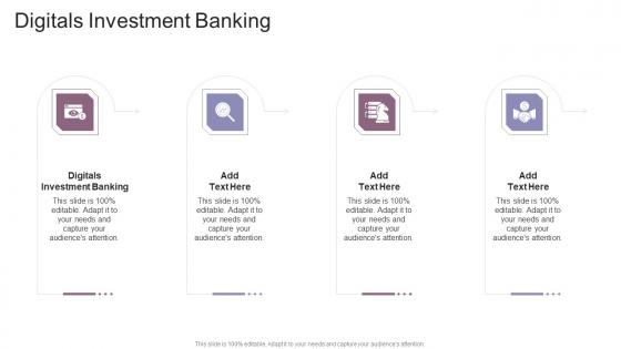 Digitals Investment Banking In Powerpoint And Google Slides Cpb