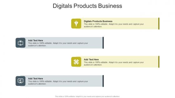 Digitals Products Business In Powerpoint And Google Slides Cpb