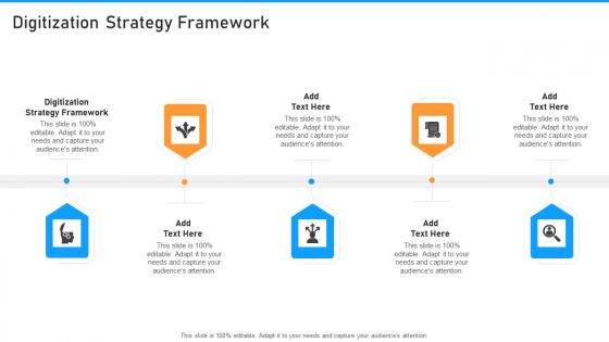 Digitization Strategy Framework In Powerpoint And Google Slides Cpb