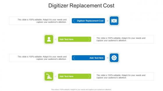 Digitizer Replacement Cost In Powerpoint And Google Slides Cpb