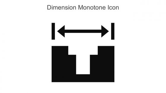Dimension Monotone Icon In Powerpoint Pptx Png And Editable Eps Format