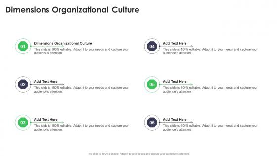 Dimensions Organizational Culture In Powerpoint And Google Slides Cpb