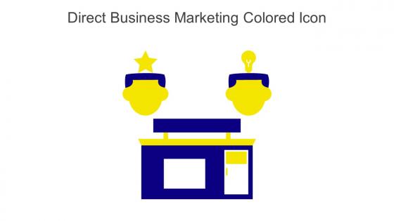 Direct Business Marketing Colored Icon In Powerpoint Pptx Png And Editable Eps Format