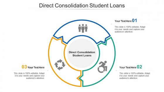 Direct consolidation student loans ppt powerpoint presentation styles show cpb