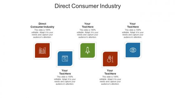 Direct consumer industry ppt powerpoint presentation infographic template design ideas cpb