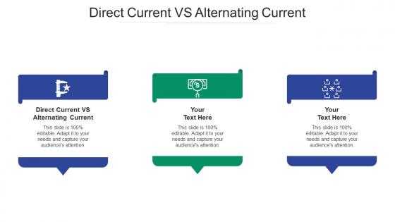 Direct current vs alternating current ppt powerpoint presentation file ideas cpb