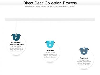 Direct debit collection process ppt powerpoint presentation gallery skills cpb