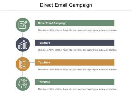 Direct email campaign ppt powerpoint presentation pictures summary cpb