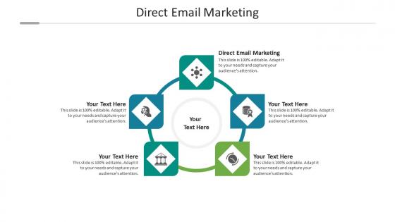 Direct email marketing ppt powerpoint presentation infographics clipart cpb