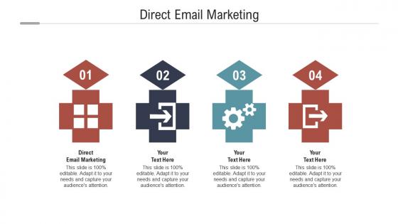 Direct email marketing ppt powerpoint presentation outline demonstration cpb