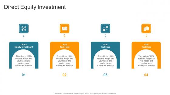 Direct Equity Investment In Powerpoint And Google Slides Cpb