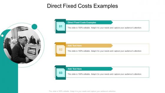 Direct Fixed Costs Examples In Powerpoint And Google Slides Cpb