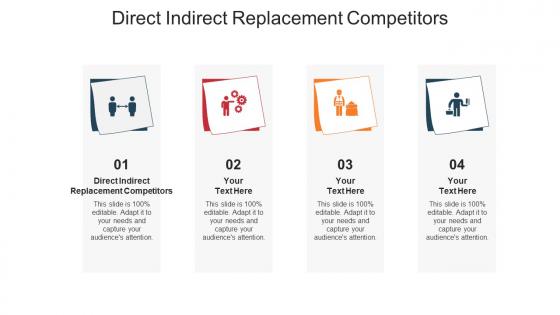 Direct indirect replacement competitors ppt powerpoint presentation infographics information cpb