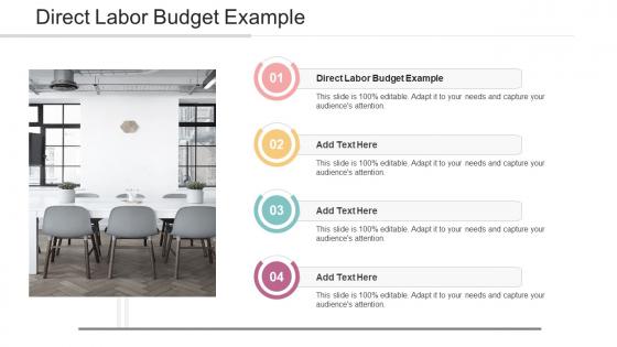 Direct Labor Budget Example In Powerpoint And Google Slides Cpb