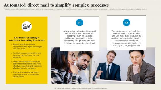 Direct Mail Marketing Automated Direct Mail To Simplify Complex Processes