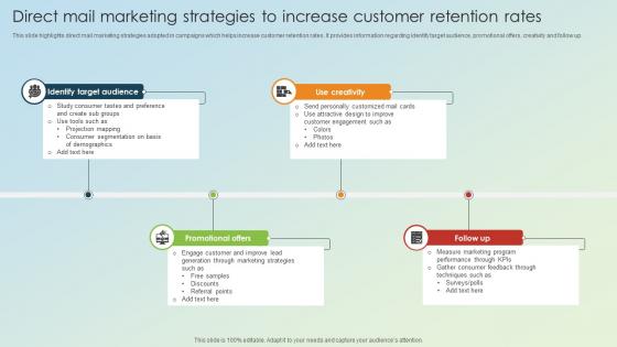 Direct Mail Marketing Strategies To Increase Customer Retention Rates