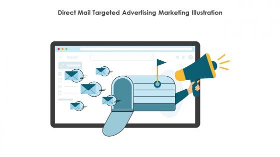 Direct Mail Targeted Advertising Marketing Illustration
