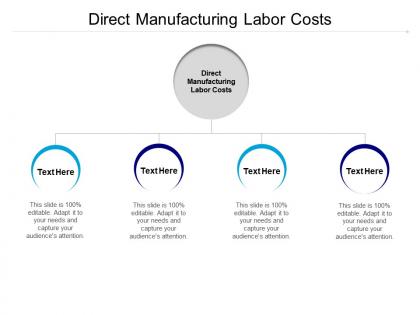 Direct manufacturing labor costs ppt powerpoint presentation outline icon cpb