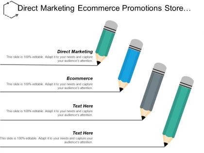 Direct marketing ecommerce promotions store product range management cpb