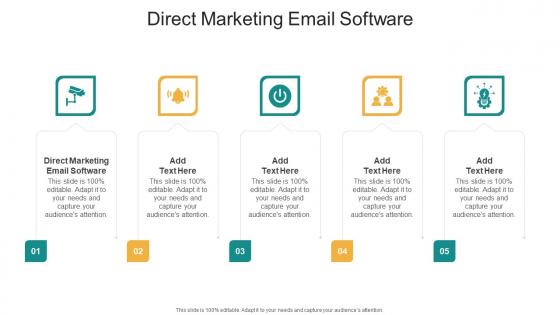 Direct Marketing Email Software In Powerpoint And Google Slides Cpb