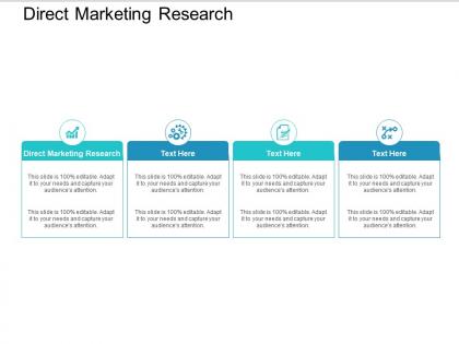 Direct marketing research ppt powerpoint presentation icon guidelines cpb