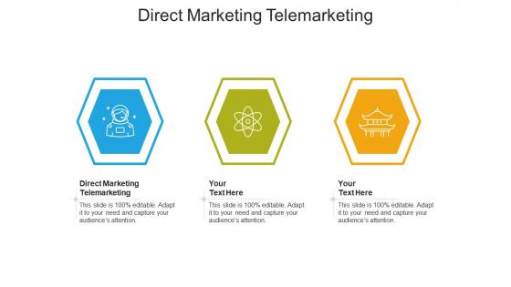 Direct marketing telemarketing ppt powerpoint presentation ideas themes cpb