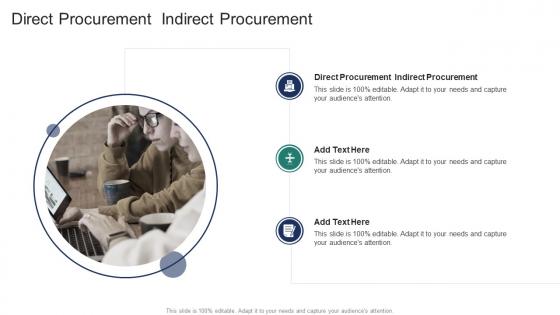 Direct Procurement Indirect Procurement In Powerpoint And Google Slides Cpb