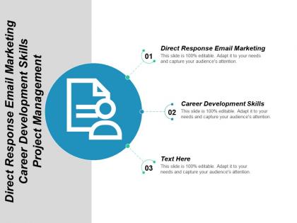 Direct response email marketing career development skills project management cpb