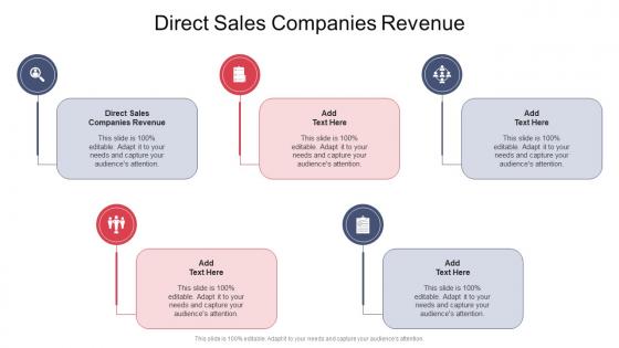 Direct Sales Companies Revenue In Powerpoint And Google Slides Cpb