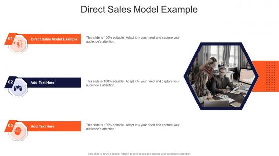 Direct Sales Model Example In Powerpoint And Google Slides Cpb
