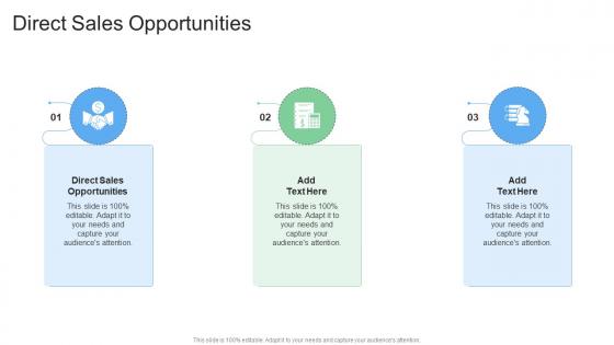 Direct Sales Opportunities In Powerpoint And Google Slides Cpb