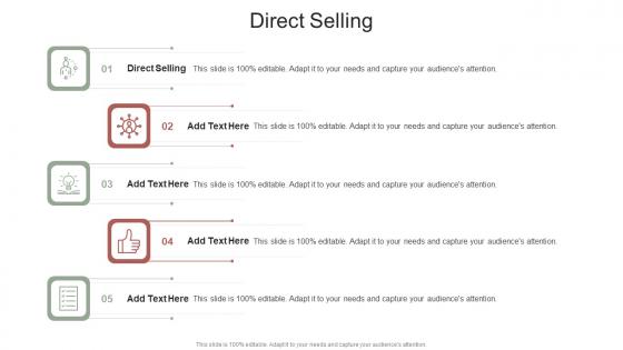 Direct Selling In Powerpoint And Google Slides Cpb
