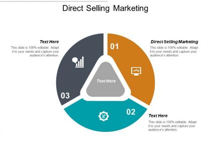 Direct selling marketing ppt powerpoint presentation file slide portrait cpb