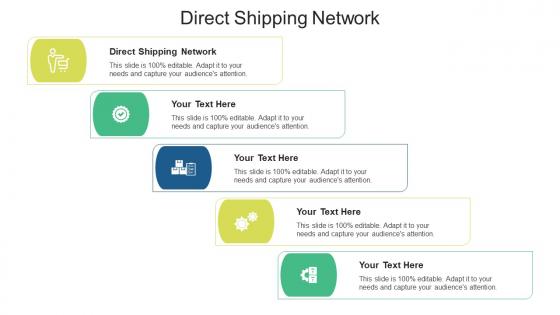 Direct Shipping Network Ppt Powerpoint Presentation Layouts Example Cpb