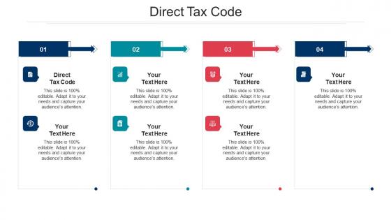 Direct tax code ppt powerpoint presentation show example cpb