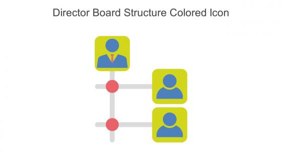 Director Board Structure Colored Icon In Powerpoint Pptx Png And Editable Eps Format