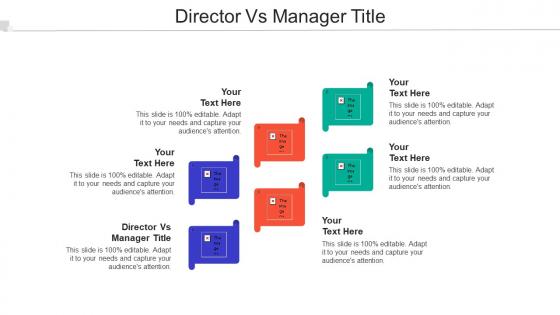 Director Vs Manager Title Ppt Powerpoint Presentation Styles Graphics Cpb