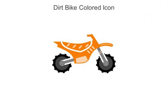 Dirt Bike Colored Icon In Powerpoint Pptx Png And Editable Eps Format