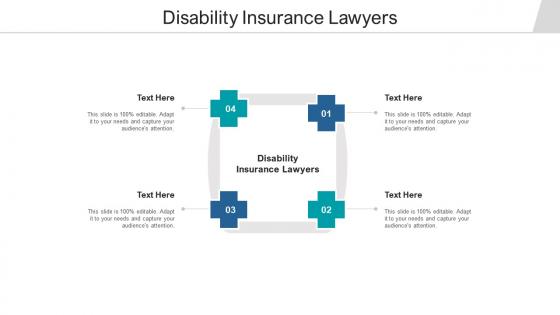 Disability insurance lawyers ppt powerpoint presentation outline slide download cpb