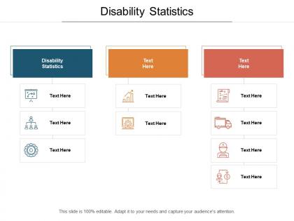 Disability statistics ppt powerpoint presentation ideas information cpb