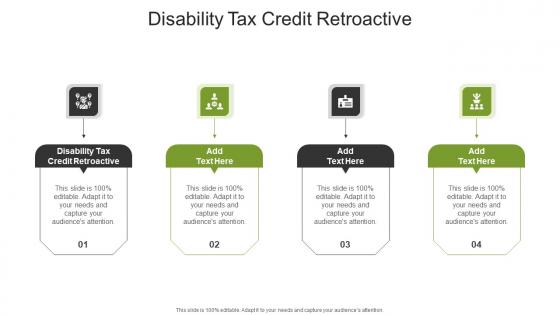 Disability Tax Credit Retroactive In Powerpoint And Google Slides Cpb